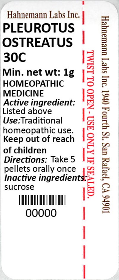 Pleurotus Ostreatus 30C 1g - Pleurotus Ostreatus 30C 1g